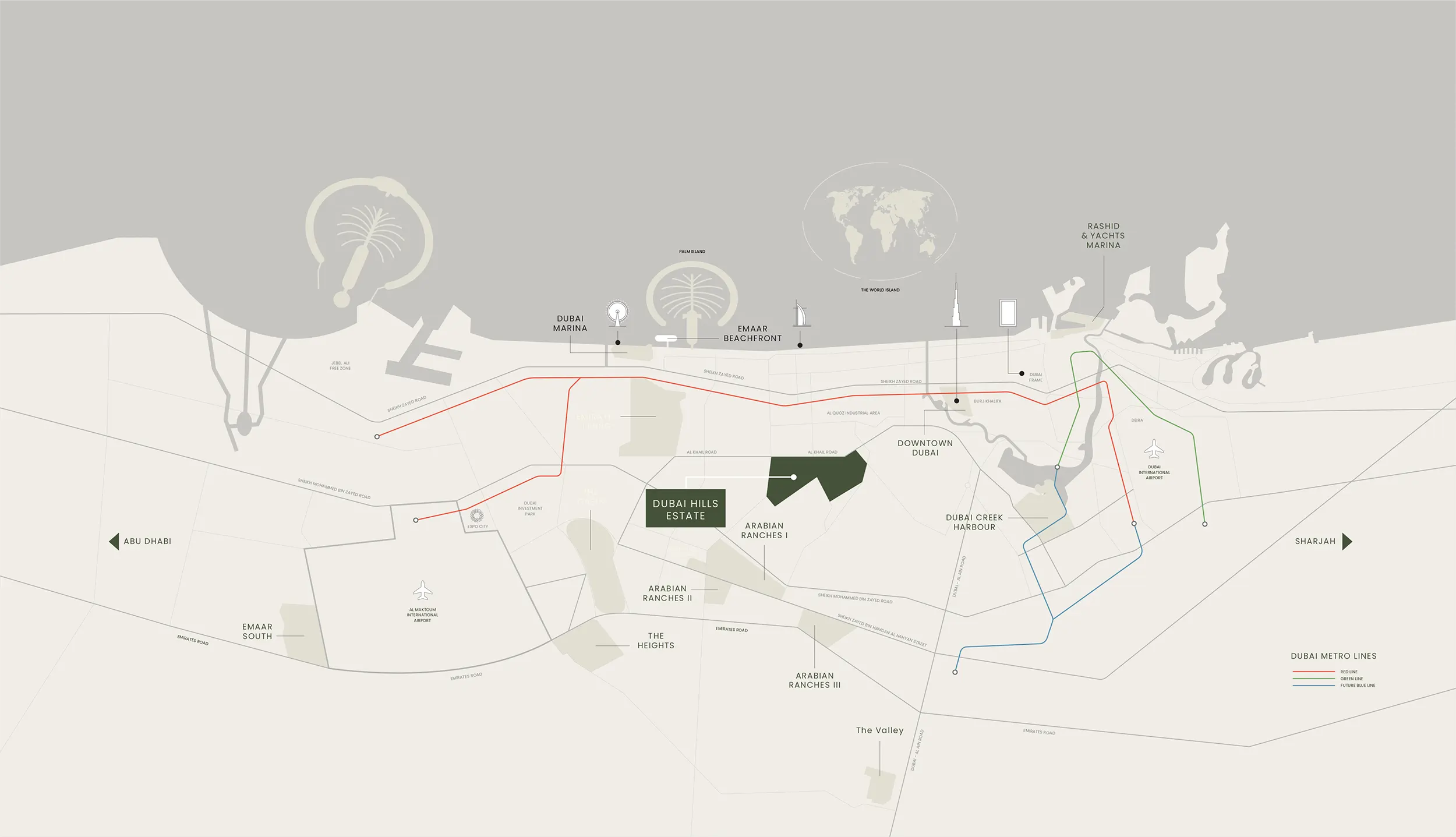 Avena 2 at The Valley location map
