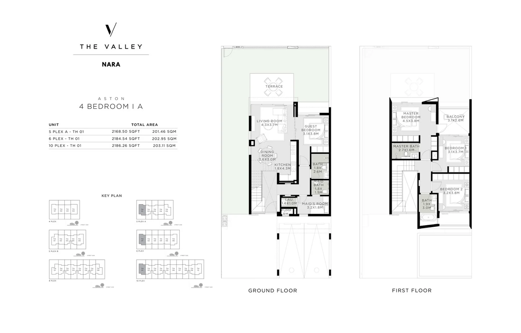 Emaar Nara at The Valley 4 Bedroom